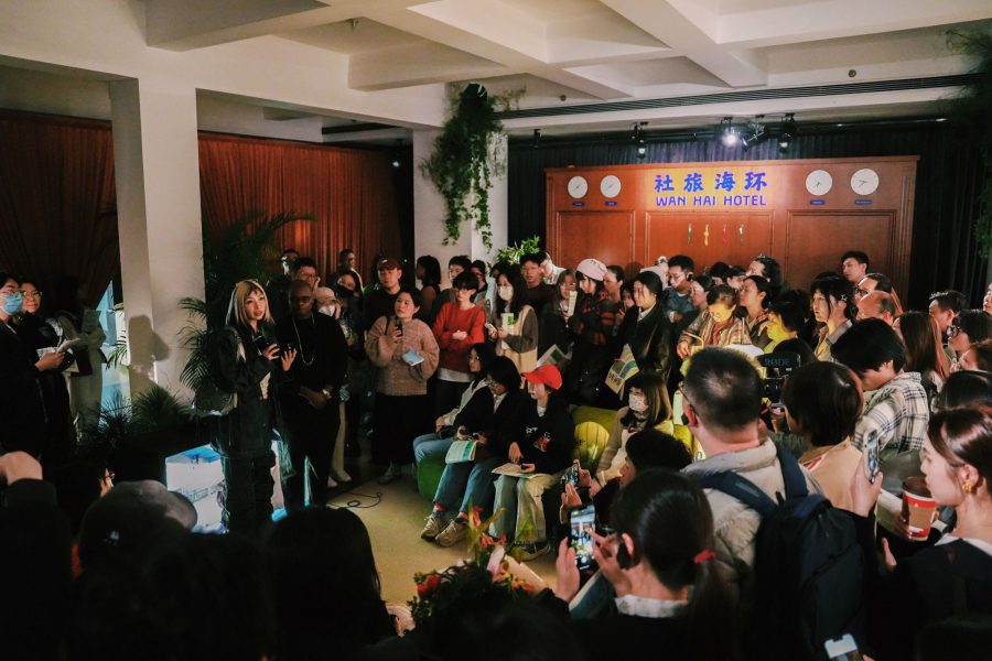 Wan Hai Hotel: 'Breaking the Waves', Rockbund Art Museum, Shanghai, 2024. Event documentation. Photo: Yupai. © Rockbund Art Museum.