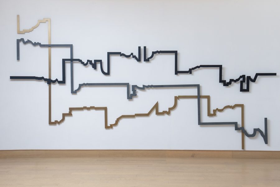 Ayesha Singh, ‘Evolution: 2nd century to 1800 CE,’ 2025. Image courtesy of Nature Morte and the artist.