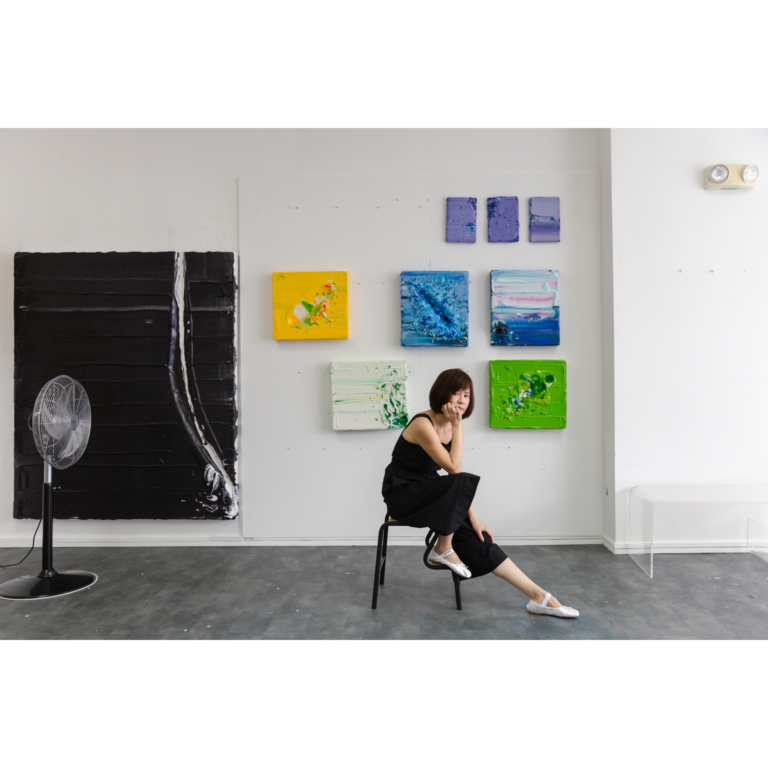 "I never thought about becoming a full-time artist until I left my fashion designing job. I decided to take a new path and start all over again to pursue fine art that would allow me all the freedom to create."